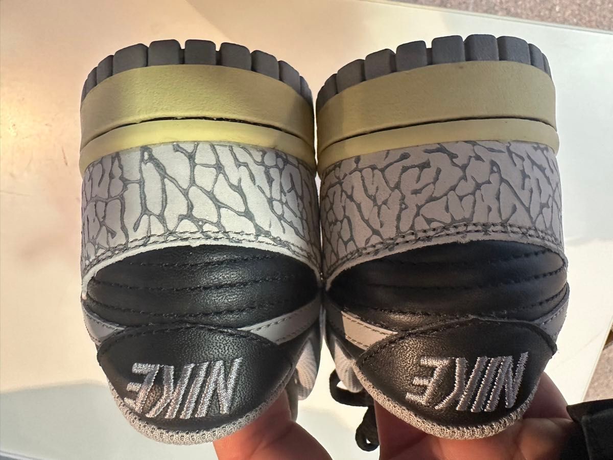 2006 NIKE DUNK LOW CL JORDAN PACK BLACK CEMENT US8 新品 2006 NIKE DUNK LOW CL JORDAN PACK BLACK CEMENT US8 新品