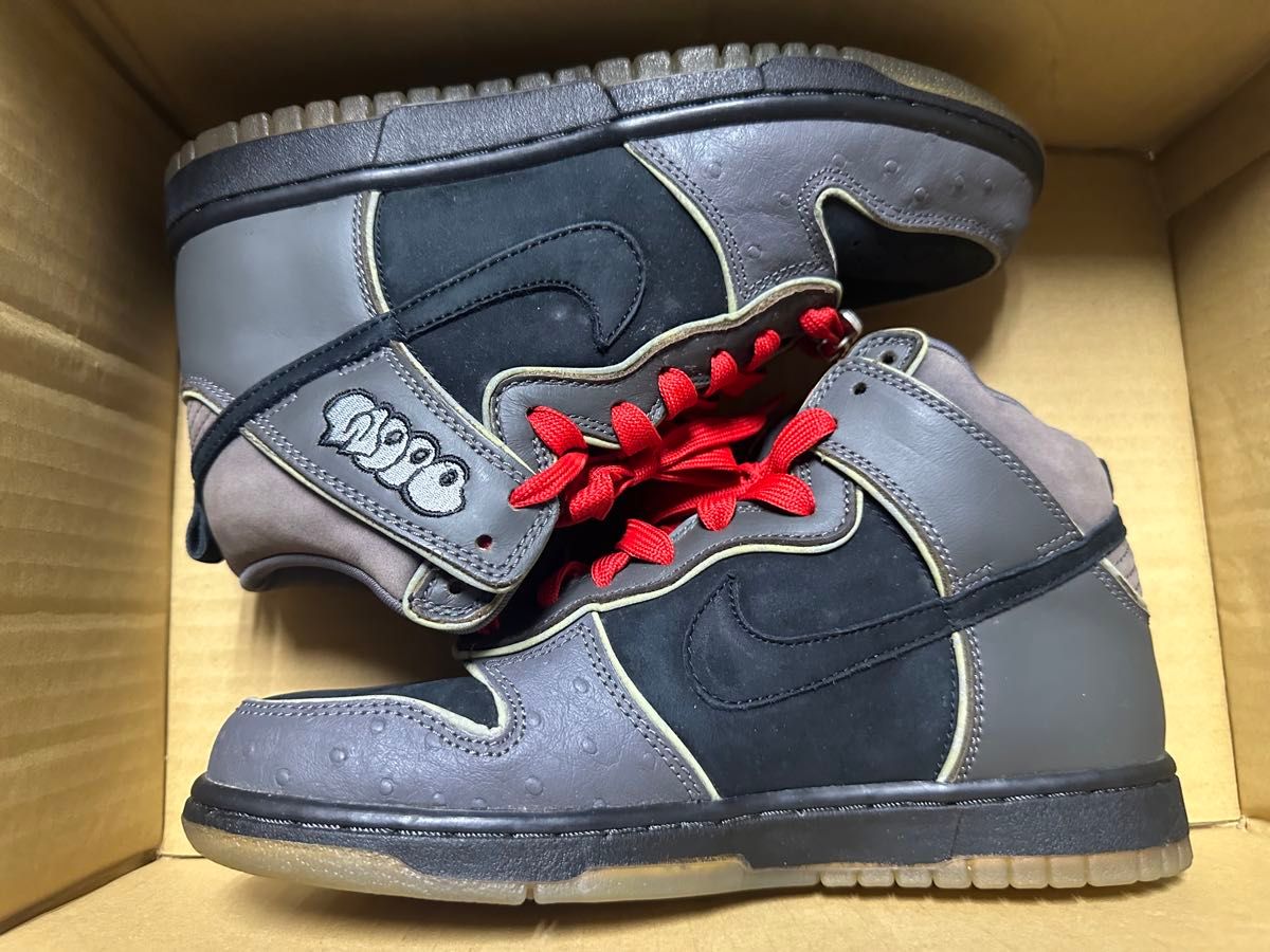 2007 NIKE DUNK HIGH PREMIUM SB MF DOOM US6 5 新品 313171-004 2007 NIKE DUNK HIGH PREMIUM SB MF DOOM US6 5 新品 313171-004