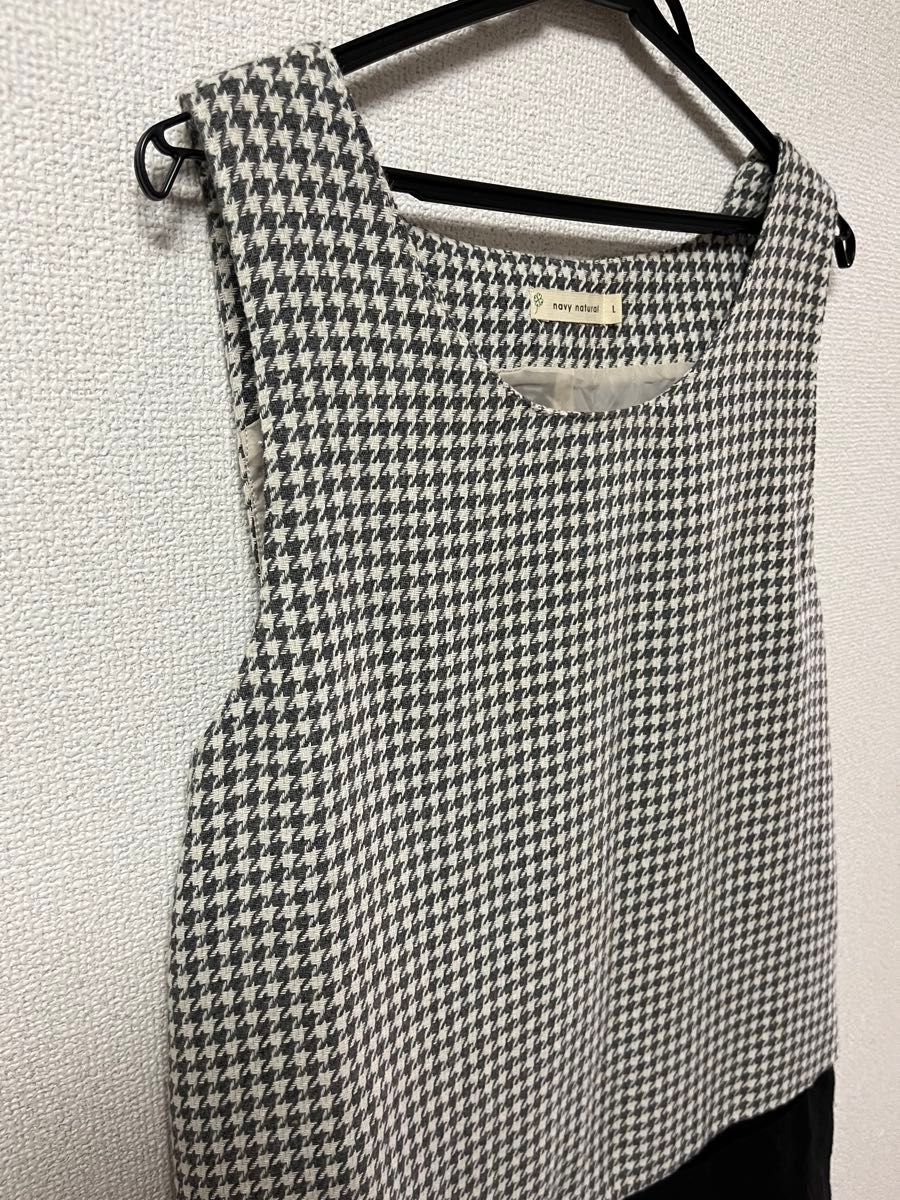 春物 ノースリーブチュニック ゆったりサイズ L 黒 可愛い 春物 ノースリーブチュニック ゆったりサイズ L 黒 可愛い