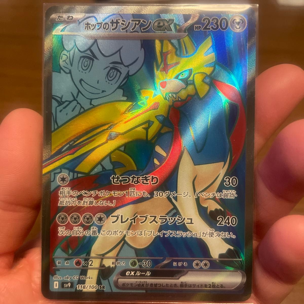 ホップのザシアンex SR RR2枚おまけつき ポケカ ポケモンカード ホップのザシアンex SR RR2枚おまけつき ポケカ ポケモンカード