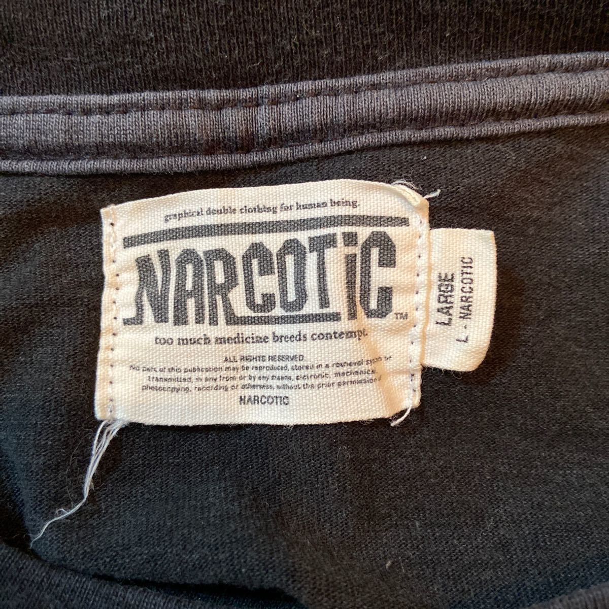 NARCOTiC 半袖Tシャツ L
