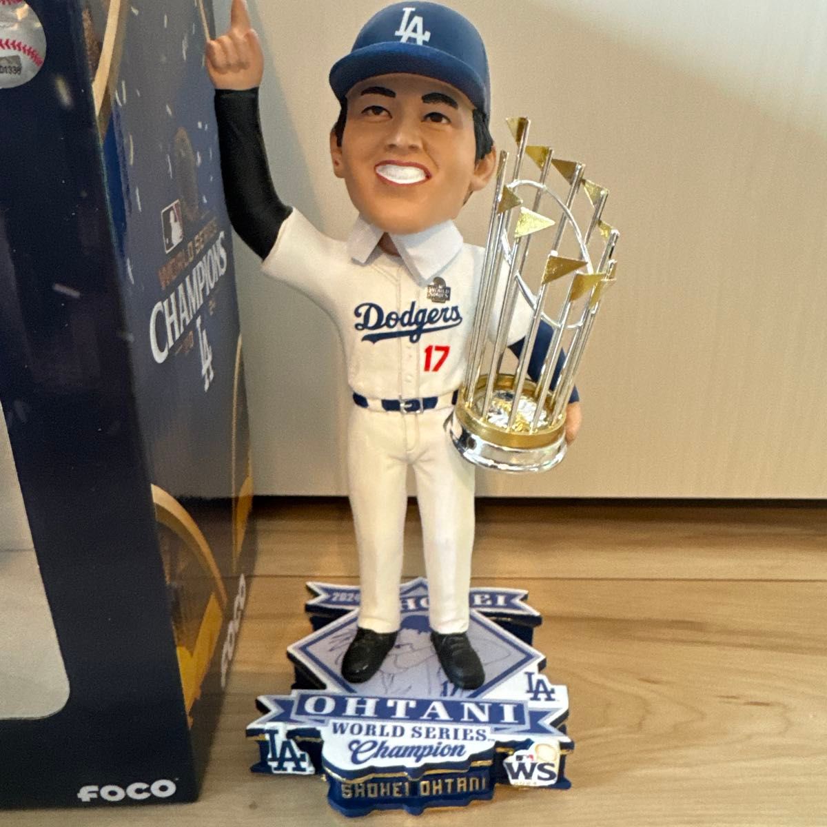 2024個限定 大谷翔平 ワールドシリーズ優勝ボブルヘッド MLB 2024個限定 大谷翔平 ワールドシリーズ優勝ボブルヘッド MLB