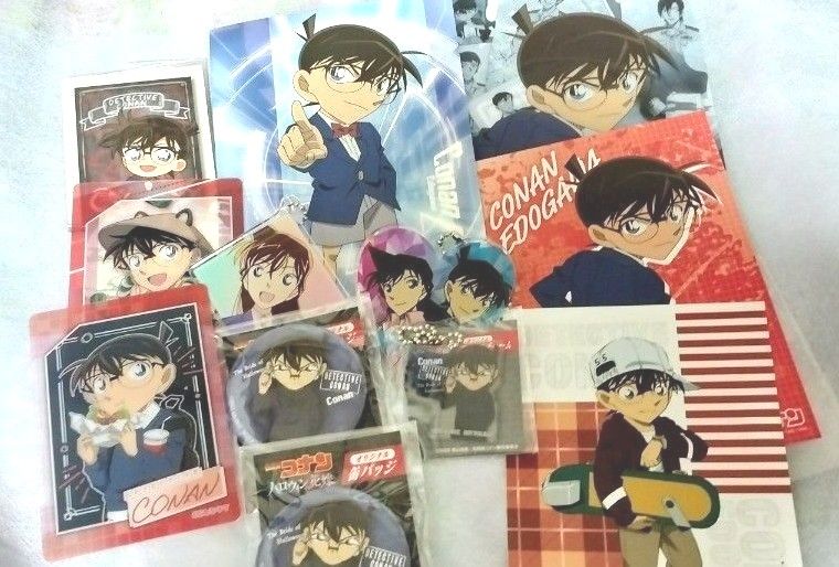 名探偵コナン 江戸川コナン・工藤新一・毛利蘭 グッズセット 名探偵コナン 江戸川コナン・工藤新一・毛利蘭 グッズセット