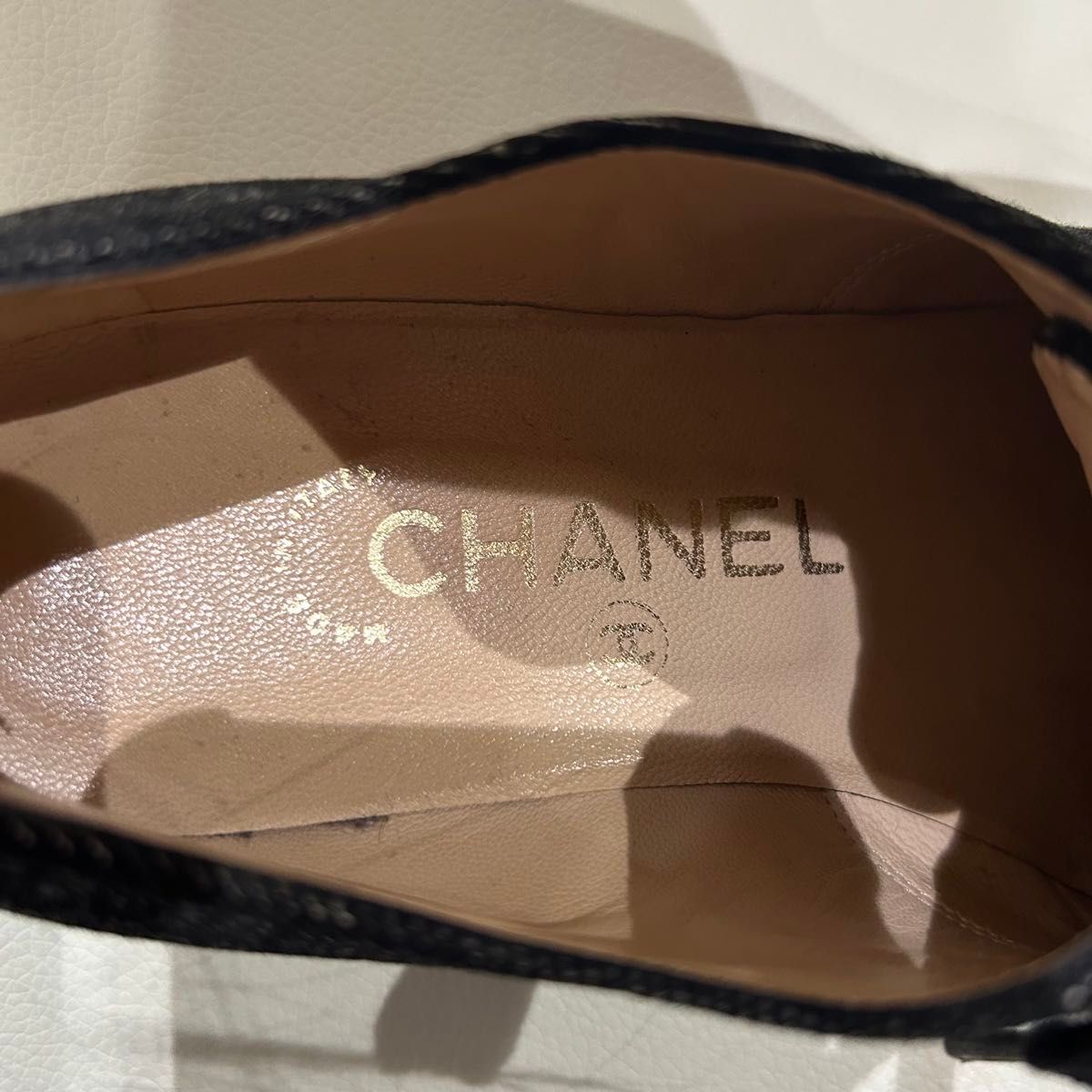 CHANEL 美品 希少 デニム ローファー 36 22 2cm スニーカー CHANEL 美品 希少 デニム ローファー 36 22 2cm スニーカー
