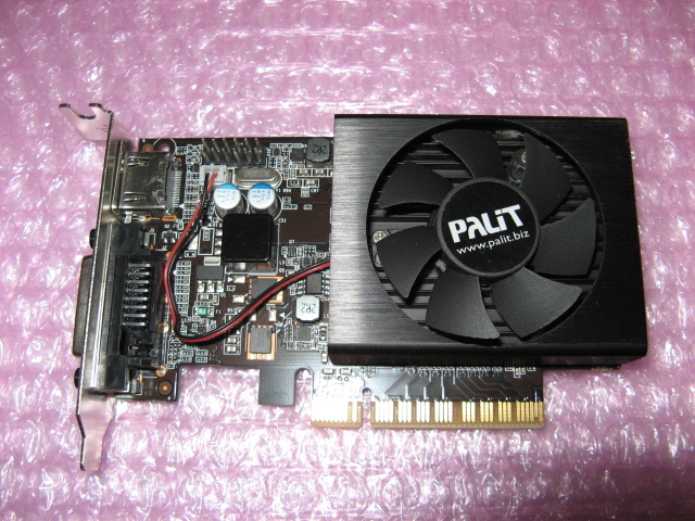 PALIT GT720 1024M sDDR3 64B CRT DVI HDMI (GeForce GT720) ★PCI Express x8仕様 ロープロファイル専用★_画像1