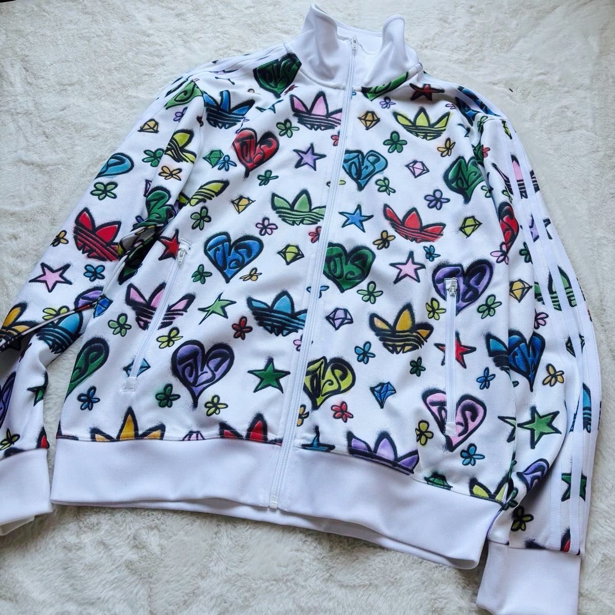 美品】希少 adidas Originals JEREMY SCOTT コラボ ジャージ 美品】希少 adidas Originals JEREMY SCOTT コラボ ジャージ
