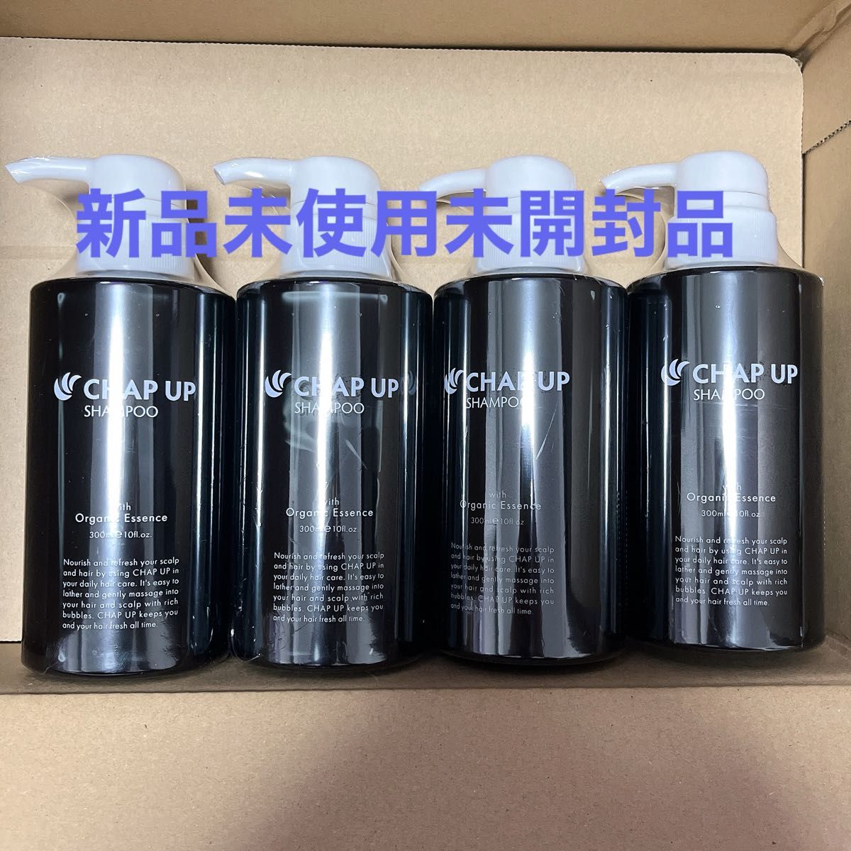 競売 CHAP UP チャップアップシャンプー 300ml 4本セット|Yahoo シャンプー