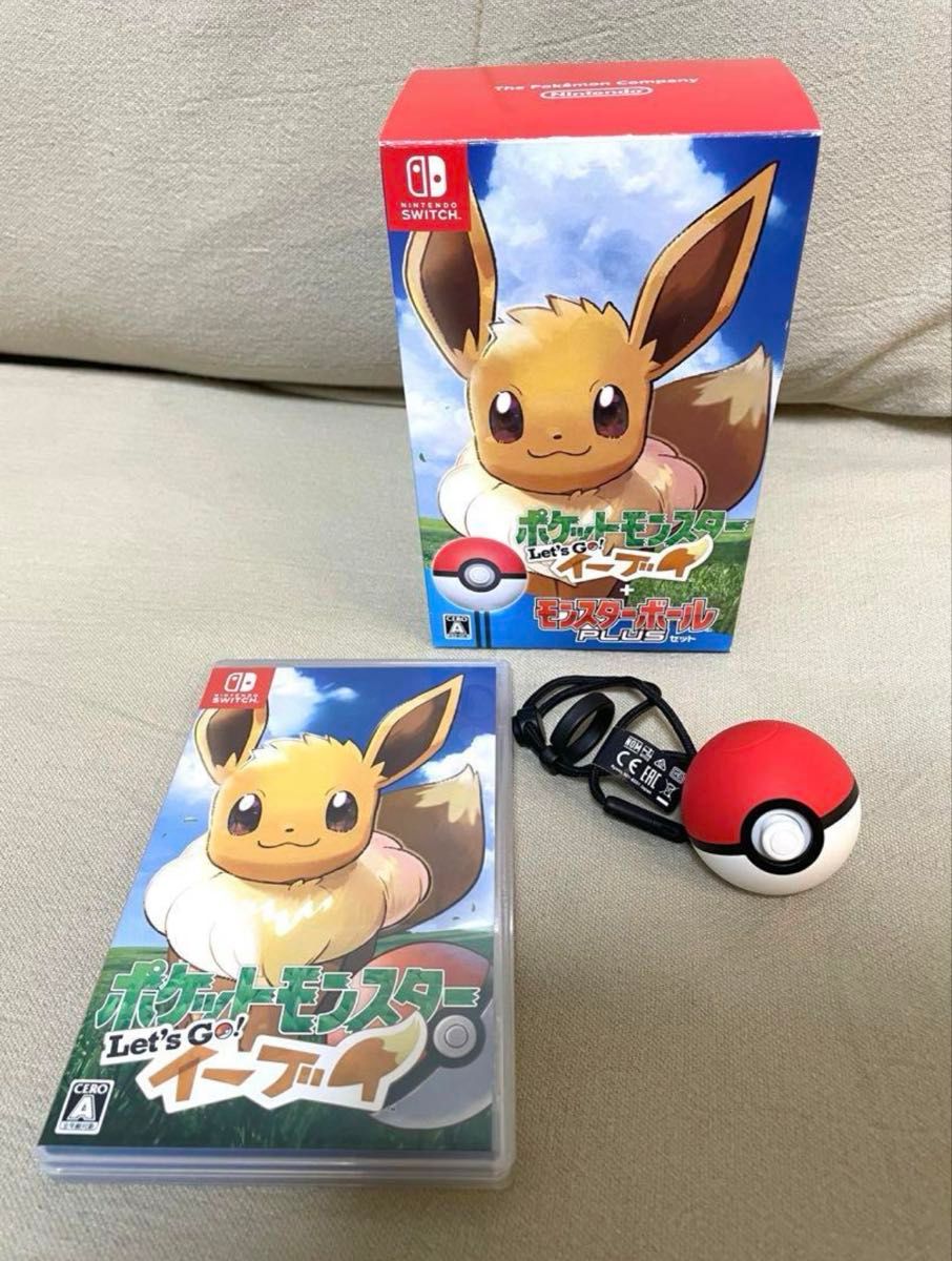 任天堂 Switch レッツゴーイーブイ+ モンスターボール Plus 任天堂 Switch レッツゴーイーブイ+ モンスターボール Plus