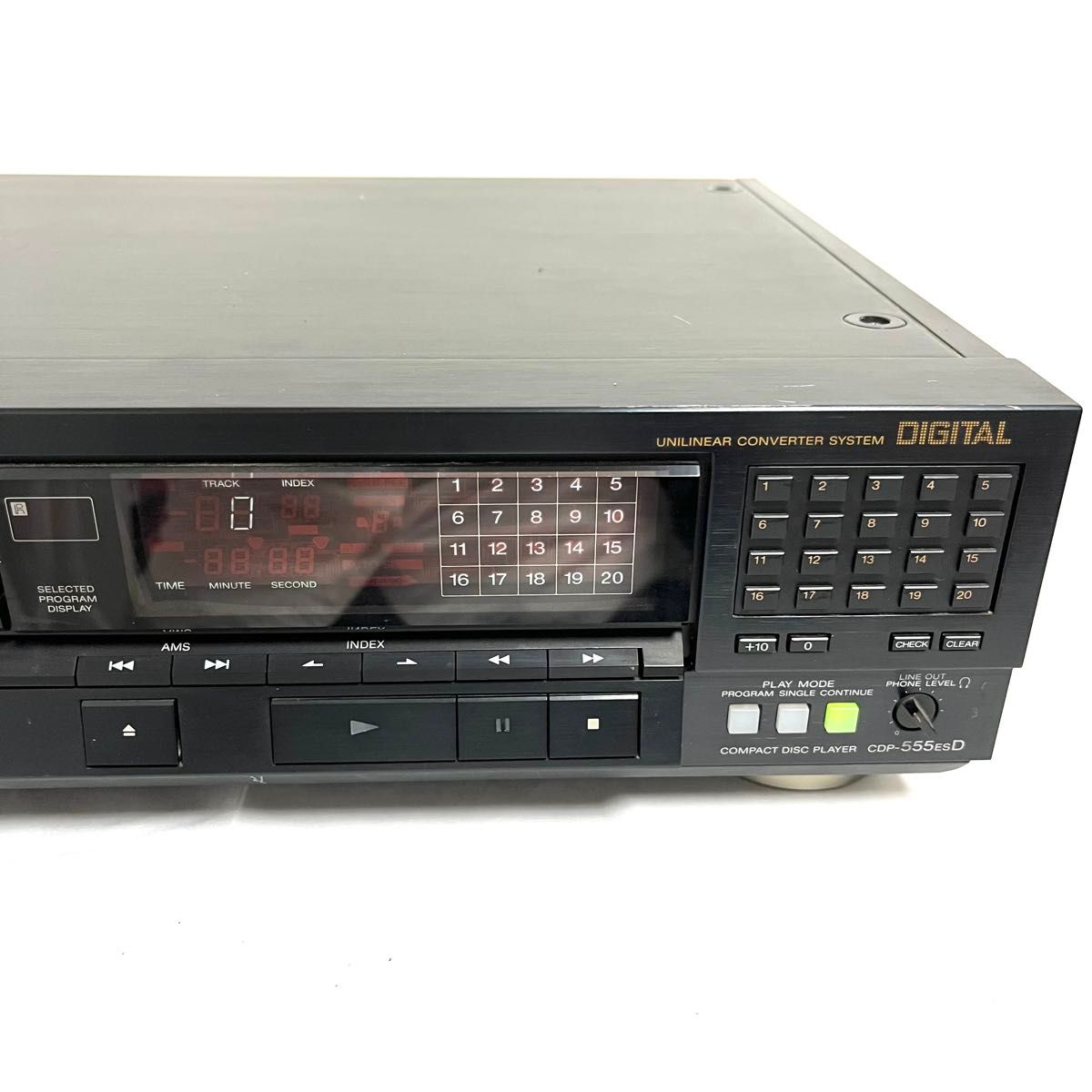 SONY ソニー CDプレーヤー CDP-555ESD CDデッキ|Yahoo!フリマ SONY ソニー CDプレーヤー CDP-555ESD CDデッキ|Yahoo!フリマ