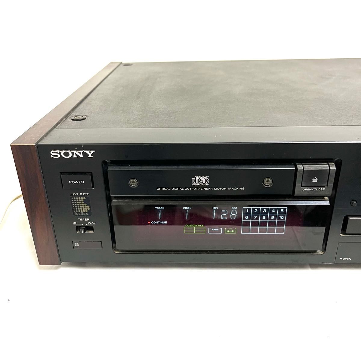 CD再生確認】SONY ソニー CDP-X55ES CDプレーヤー|Yahoo!フリマ CD再生確認】SONY ソニー CDP-X55ES CDプレーヤー|Yahoo!フリマ