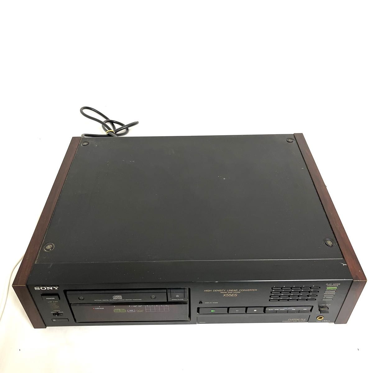 CD再生確認】SONY ソニー CDP-X55ES CDプレーヤー|Yahoo!フリマ CD再生確認】SONY ソニー CDP-X55ES CDプレーヤー|Yahoo!フリマ