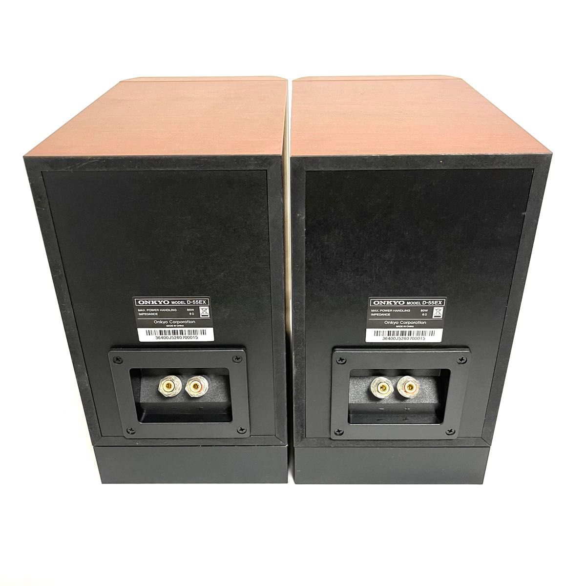シリアル同番】 ONKYO 2ウェイ・スピーカーシステム D-55EX シリアル同番】 ONKYO 2ウェイ・スピーカーシステム D-55EX