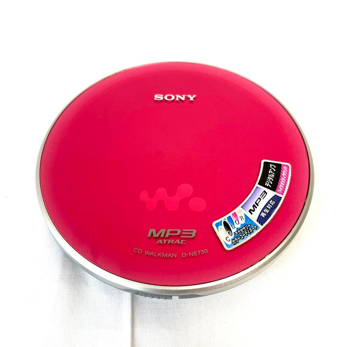 再生確認済】SONY ポータブルCDプレーヤー D-NE730 WALKMAN 再生確認済】SONY ポータブルCDプレーヤー D-NE730 WALKMAN