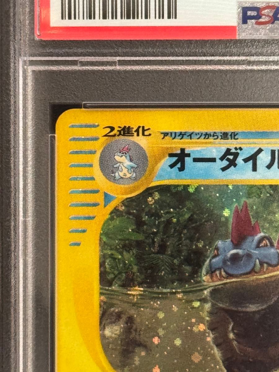 PSA9 鑑定品 ポケモンカード 2001年 オーダイル e 第1弾基本拡張 PSA9 鑑定品 ポケモンカード 2001年 オーダイル e 第1弾基本拡張