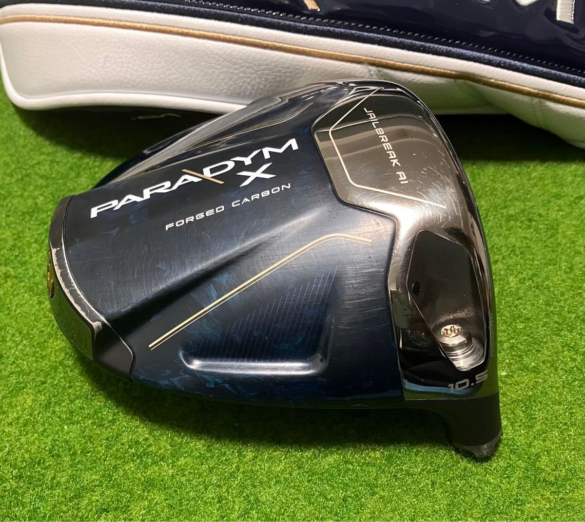 PARADYM X ドライバー 10 5° ヘッド カバー付き パラダイム 1W PARADYM X ドライバー 10 5° ヘッド カバー付き パラダイム 1W