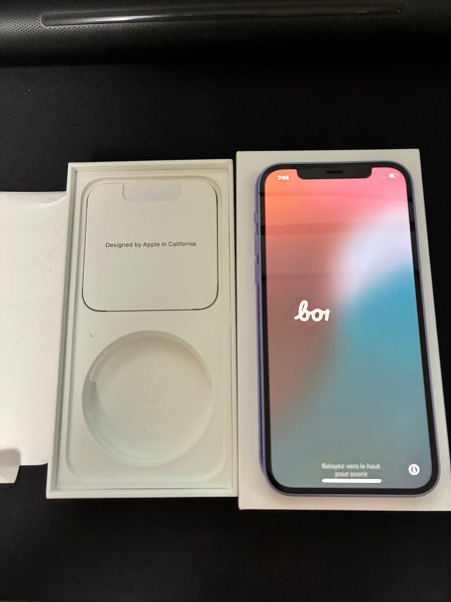 iPhone12 パープル 256G SIMフリー Apple 残債なし 初期化済み iPhone12 パープル 256G SIMフリー Apple 残債なし 初期化済み