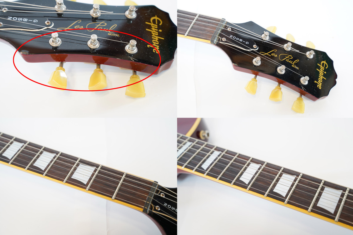 ★Epiphone Japan★Les Paul Standard CS フレイムメイプルトップ ボルトオンネック仕様 日本製 フジゲン製★_画像5