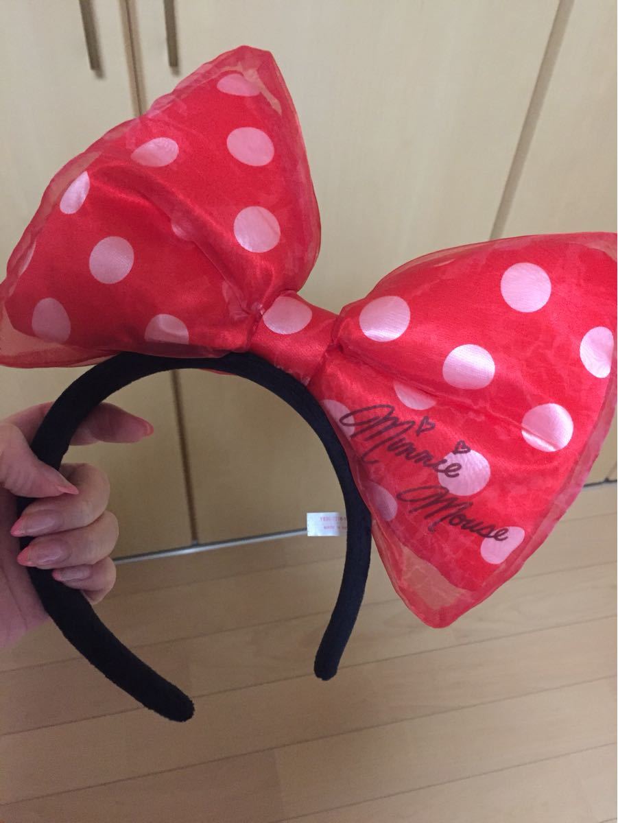 Paypayフリマ Disney ミニー Bigリボン カチューシャ ビシ Paypayフリマ Disney ミニー Bigリボン カチューシャ ビシ