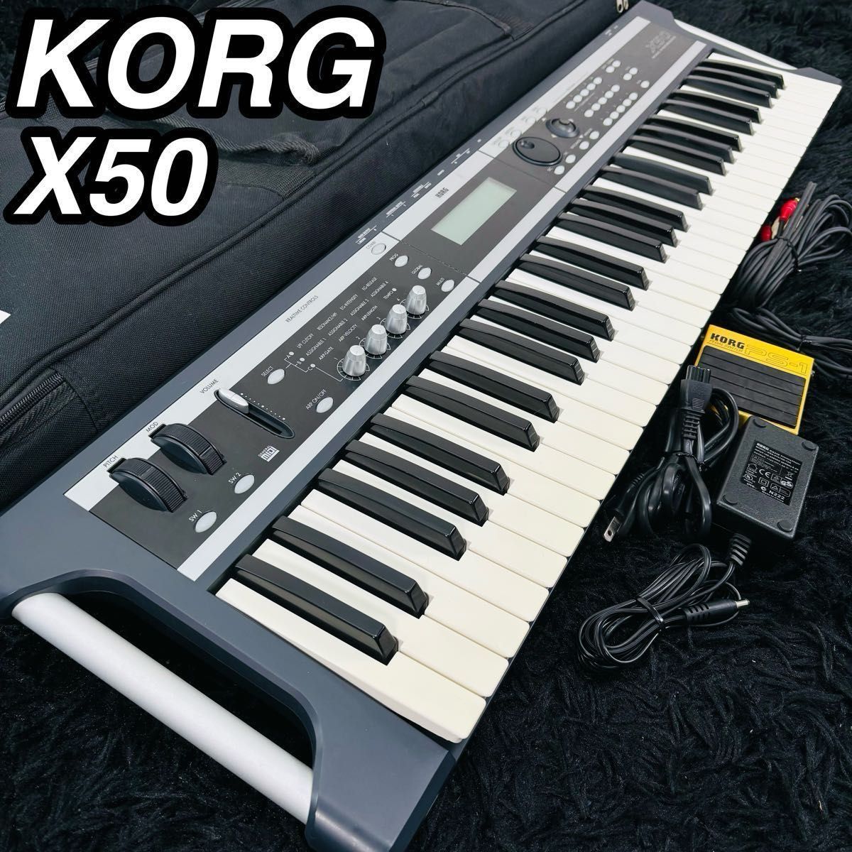KORG コルグ X50 61鍵 シンセサイザー 軽量 鍵盤楽器 大人気 KORG コルグ X50 61鍵 シンセサイザー 軽量 鍵盤楽器 大人気