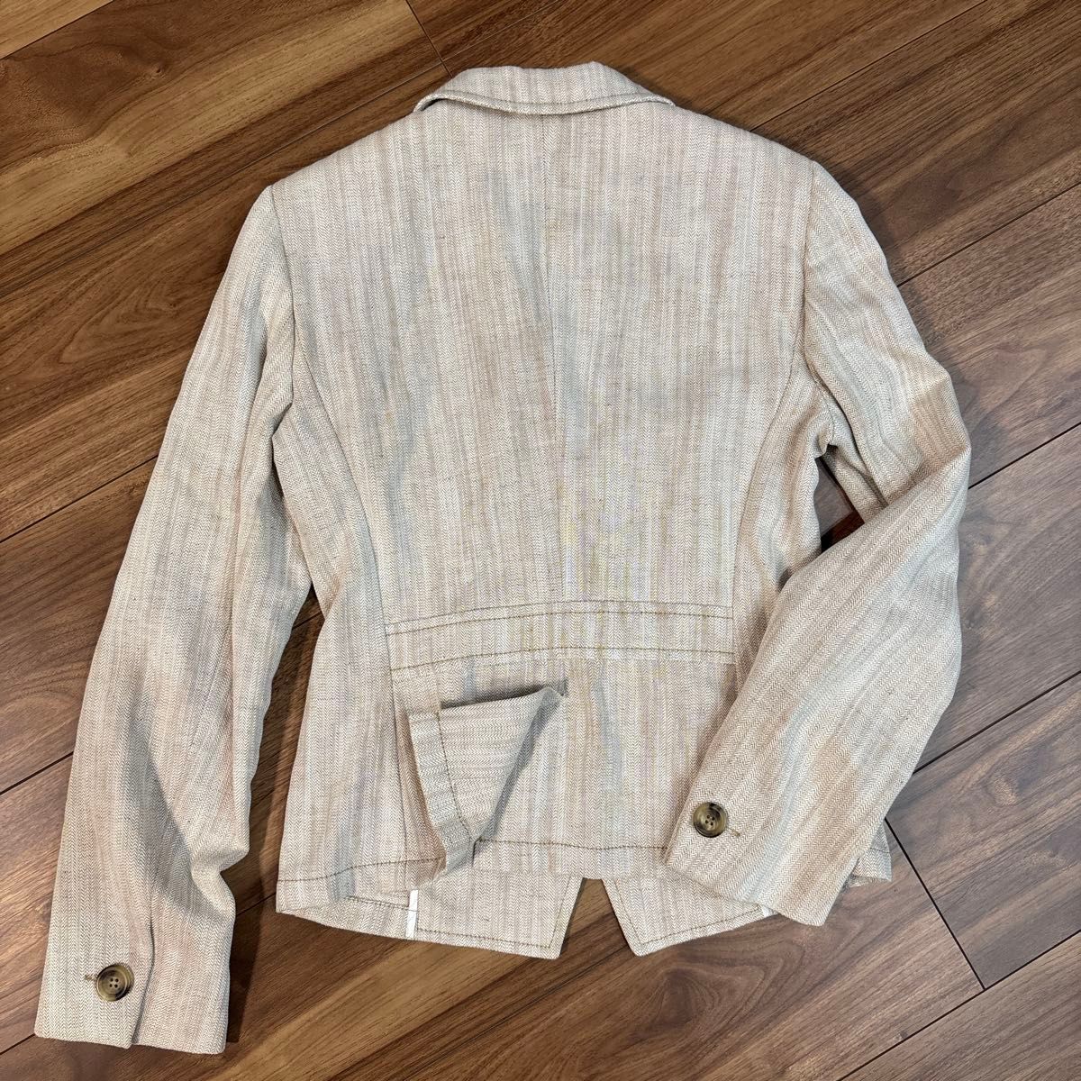 MaxMara マックスマーラ アセテート テーラード ジャケット S MaxMara マックスマーラ アセテート テーラード ジャケット S