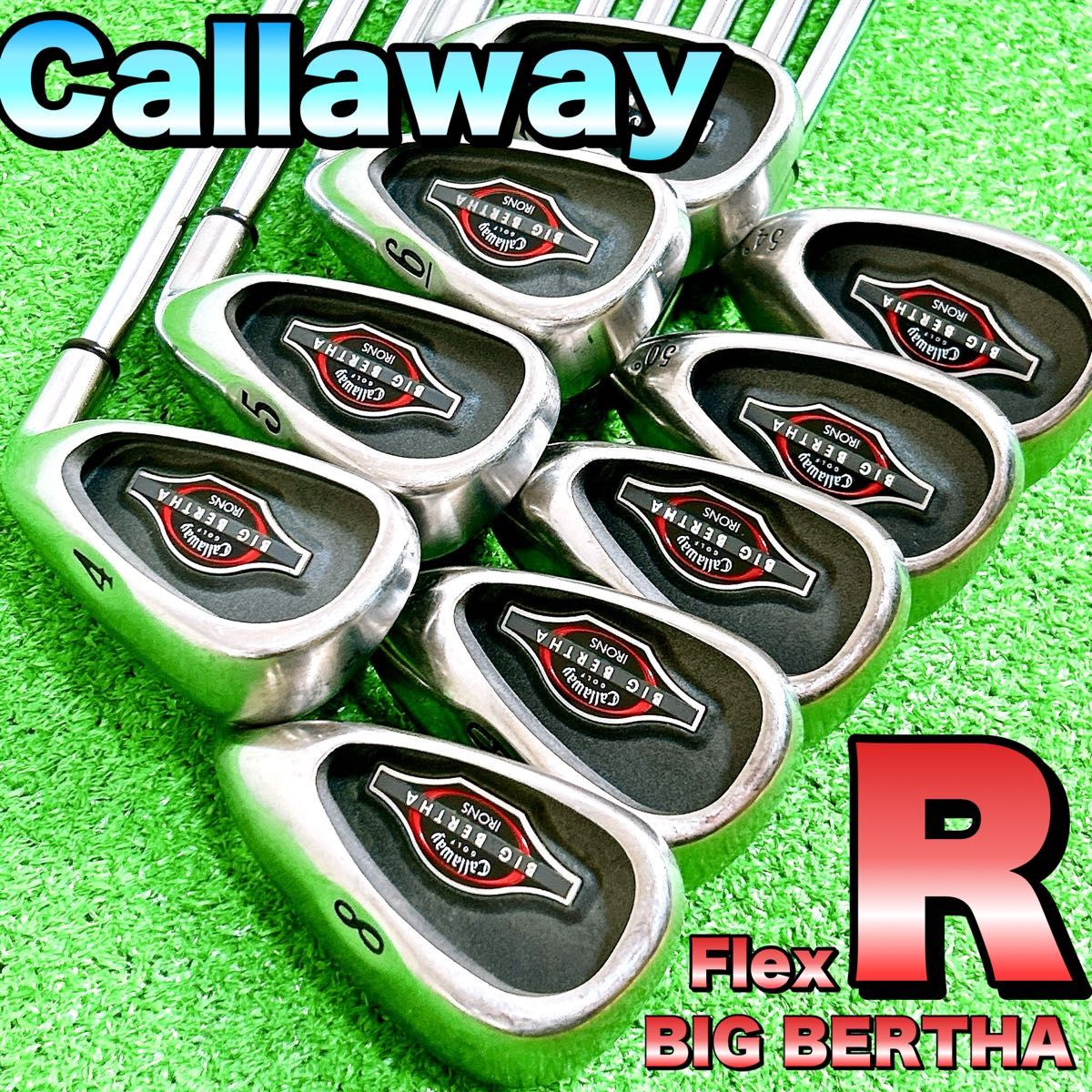 永遠の名器】Callaway キャロウェイ BIG BERTHA ビッグバーサ 永遠の名器】Callaway キャロウェイ BIG BERTHA ビッグバーサ