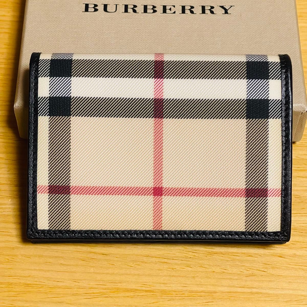 新品・未使用】BURBERRY バーバリー カードケース パスケース 新品・未使用】BURBERRY バーバリー カードケース パスケース