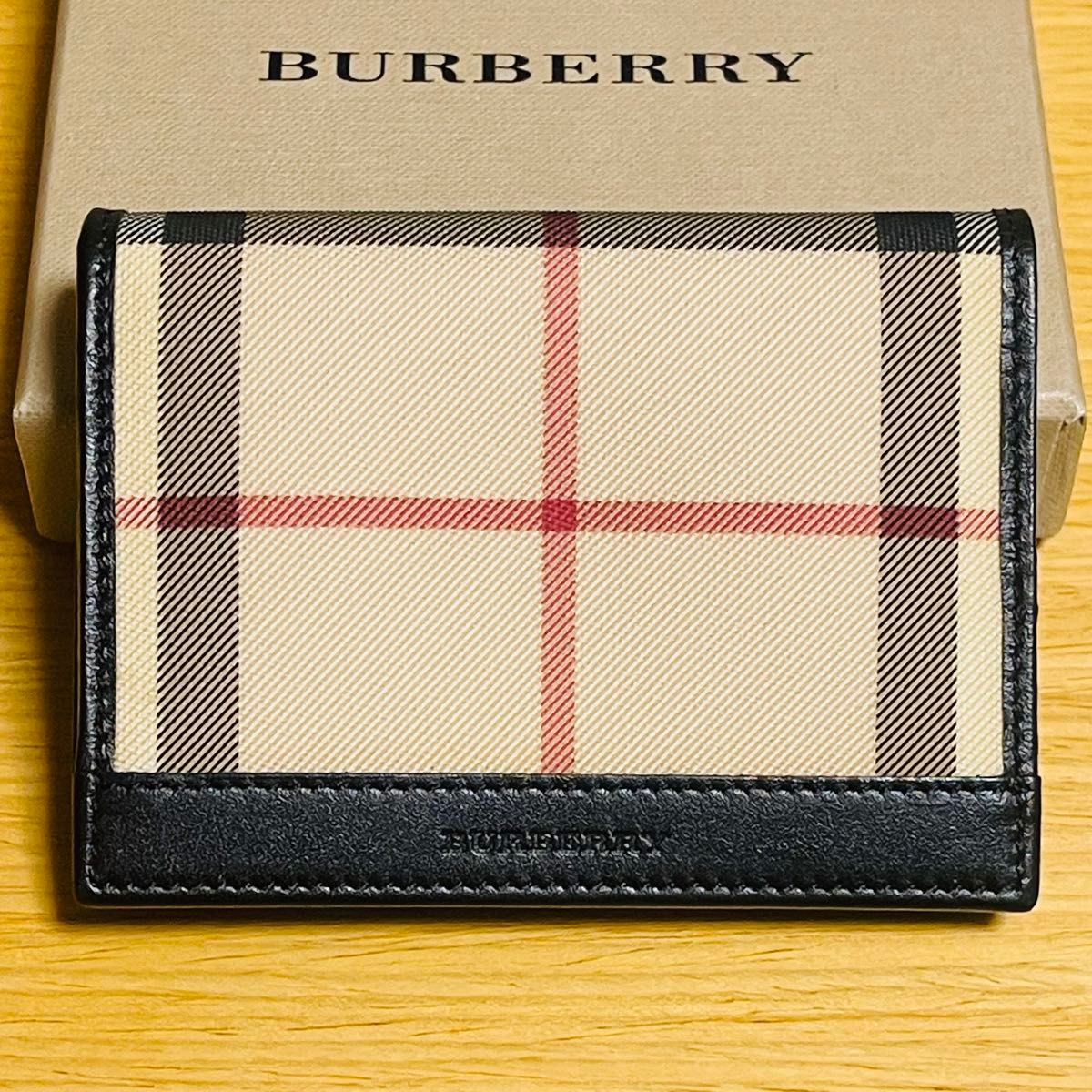 新品・未使用】BURBERRY バーバリー カードケース パスケース 新品・未使用】BURBERRY バーバリー カードケース パスケース