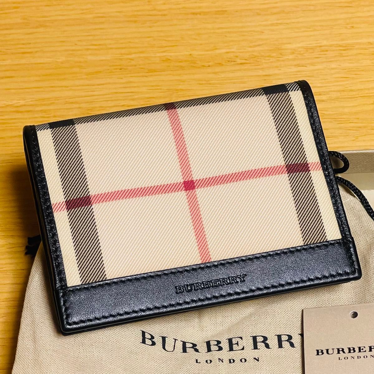 新品・未使用】BURBERRY バーバリー カードケース パスケース 新品・未使用】BURBERRY バーバリー カードケース パスケース