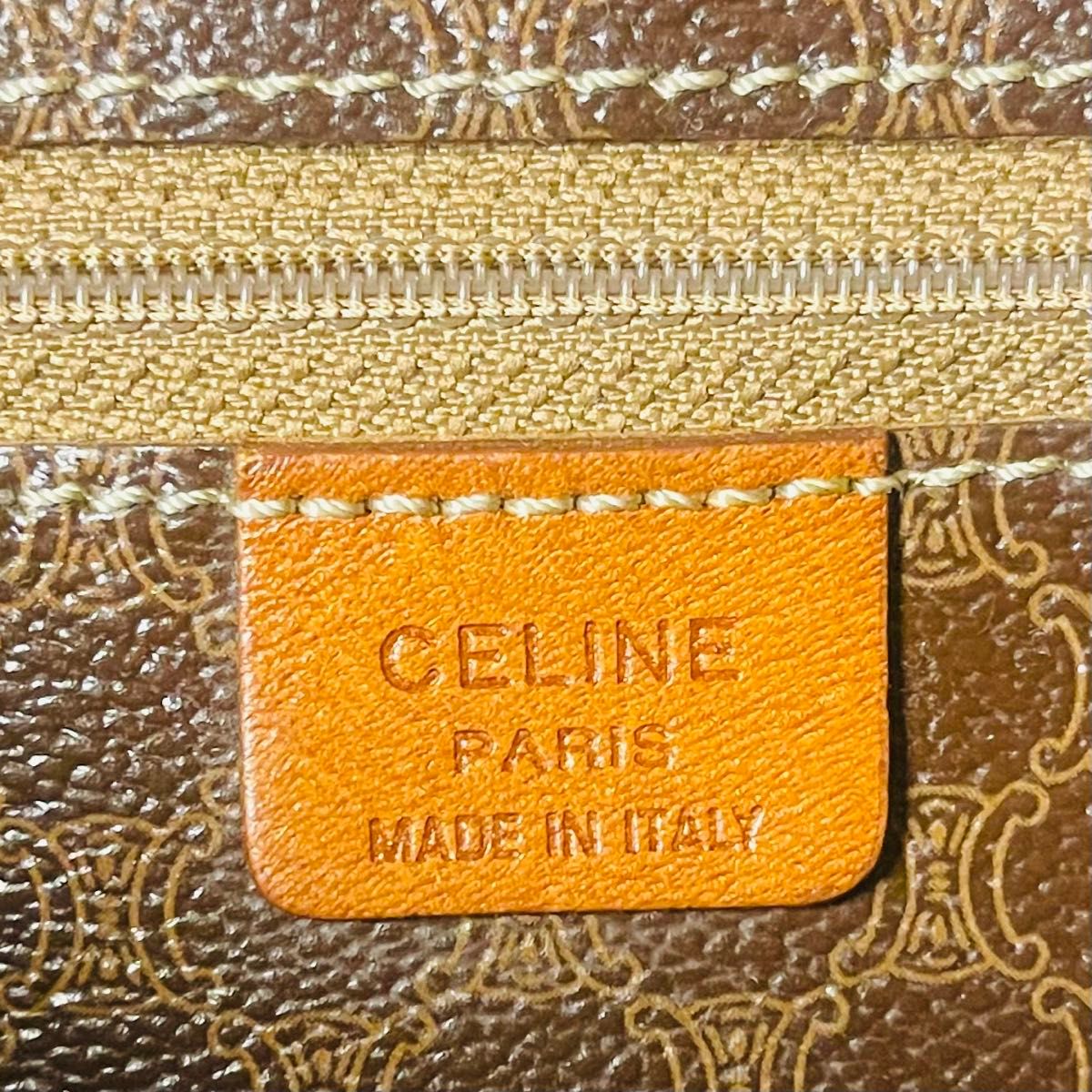 美品】CELINE セリーヌ マカダム柄 トートバッグ 肩掛け A4収納 美品】CELINE セリーヌ マカダム柄 トートバッグ 肩掛け A4収納