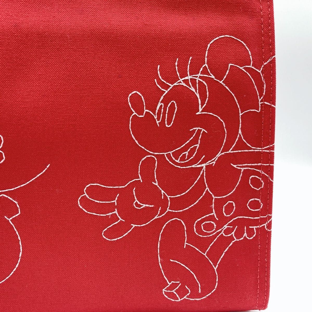 Kitamura ディズニーコラボ トートバッグ キャンバス レザー Kitamura ディズニーコラボ トートバッグ キャンバス レザー