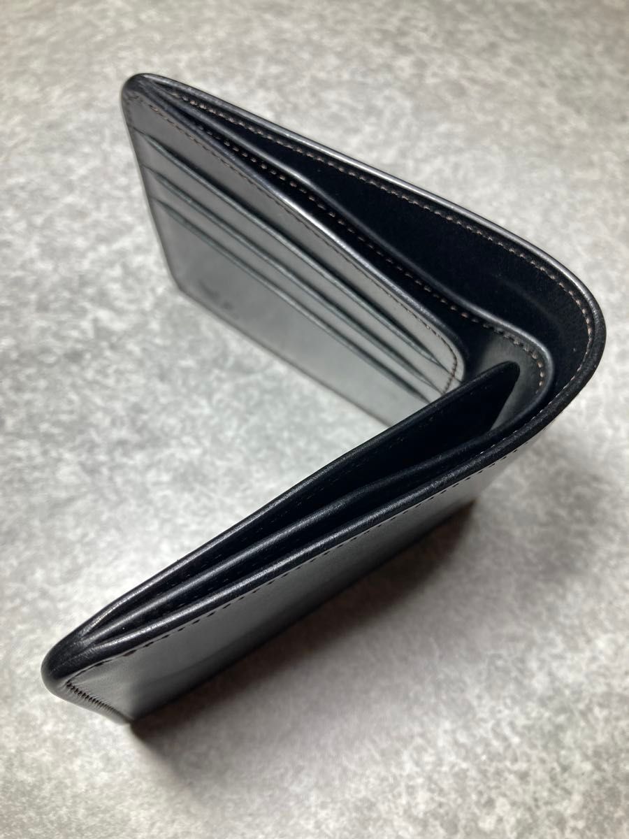極美品】WILDSWANS WINGS 白鳥ロゴ サドルレザー ブ ブラック 極美品】WILDSWANS WINGS 白鳥ロゴ サドルレザー ブ ブラック