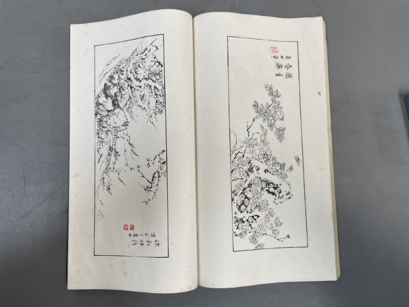 AX739「耕香館画勝」1帙4冊 明治19年 滝和亭 (検骨董書画掛軸 AX739「耕香館画勝」1帙4冊 明治19年 滝和亭 (検骨董書画掛軸