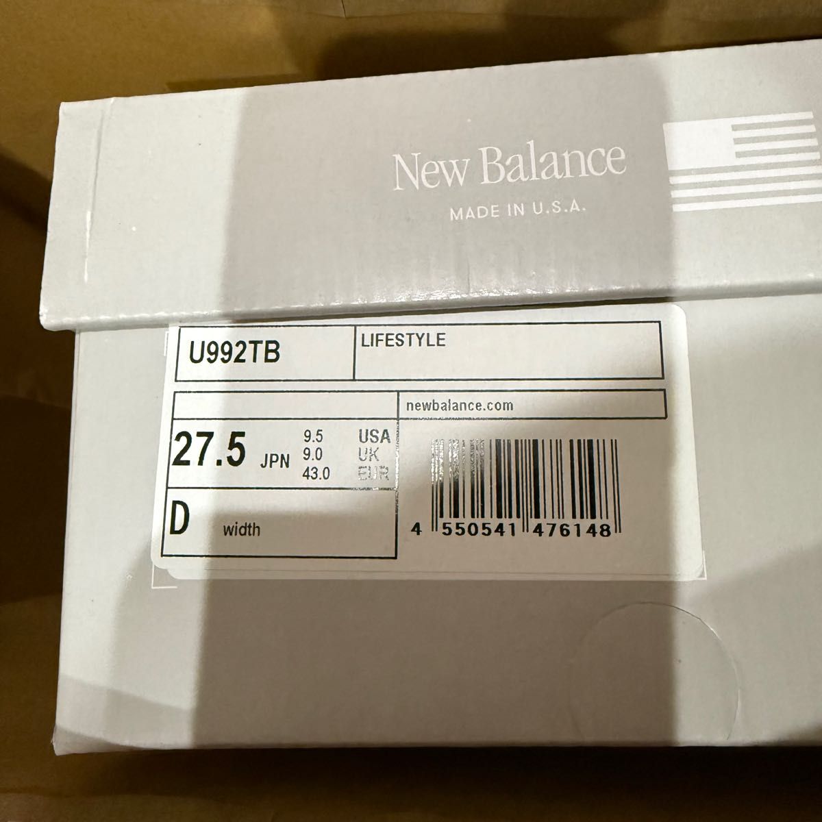 New Balance U992TB Triple Black ニューバランス トリプル New Balance U992TB Triple Black ニューバランス トリプル