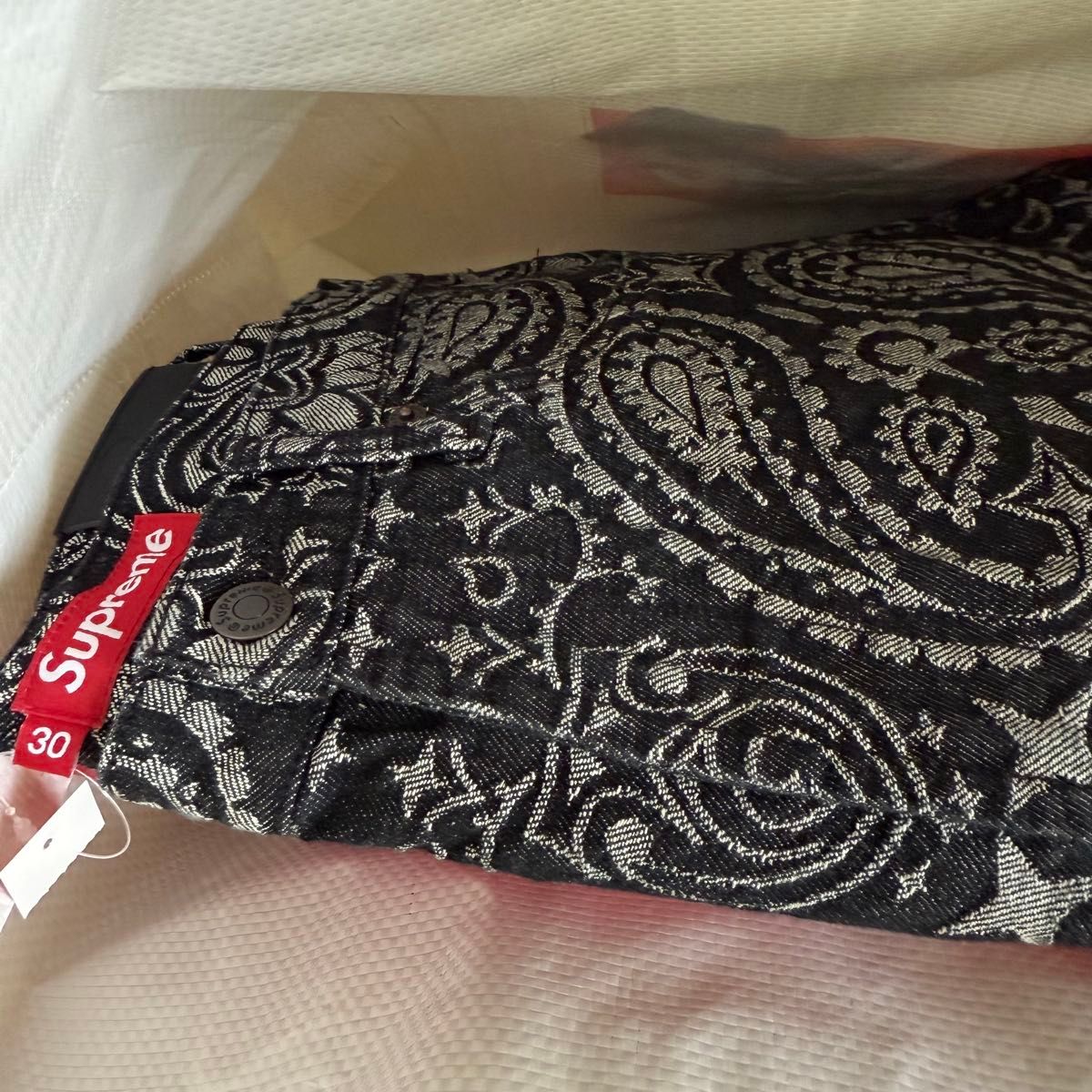 Supreme Bandana Jacquard Baggy Jean BLACK 30|Yahoo!フリマ Supreme Bandana Jacquard Baggy Jean BLACK 30|Yahoo!フリマ