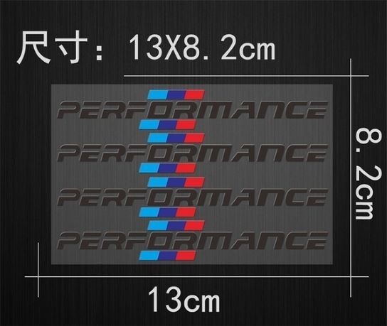 124 『4PCS』/ロット 車 スタイリング ドアハンドル ステッカー パフォーマンス 装飾 Bmw F30 F34 F10 E46 E39 E60 E90 E70 E71 X5 X6_画像10