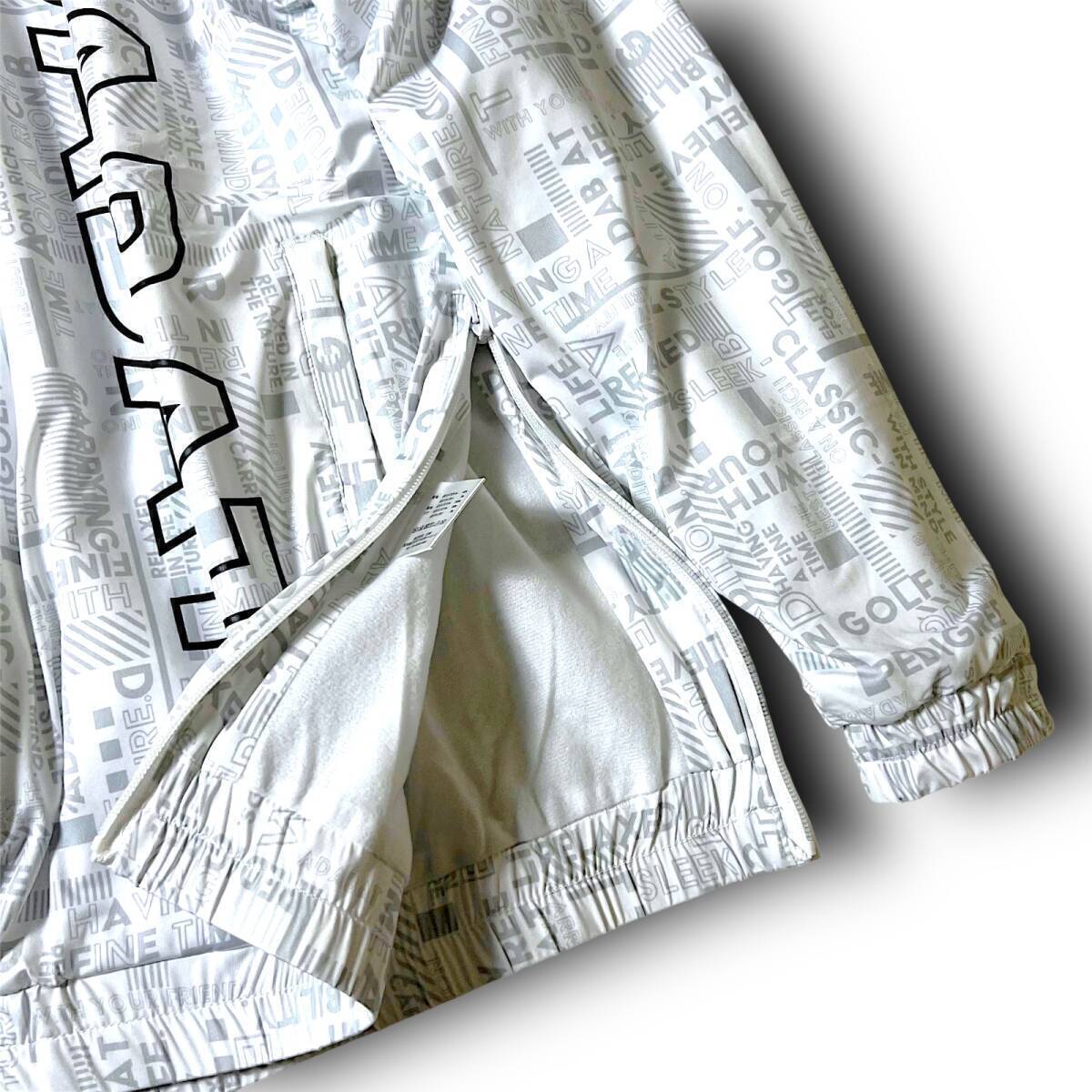 【待望★】 定価2.2万 ゴルフ アダバット adabat 新品 撥水 裏毛 防寒 防風 アダバット