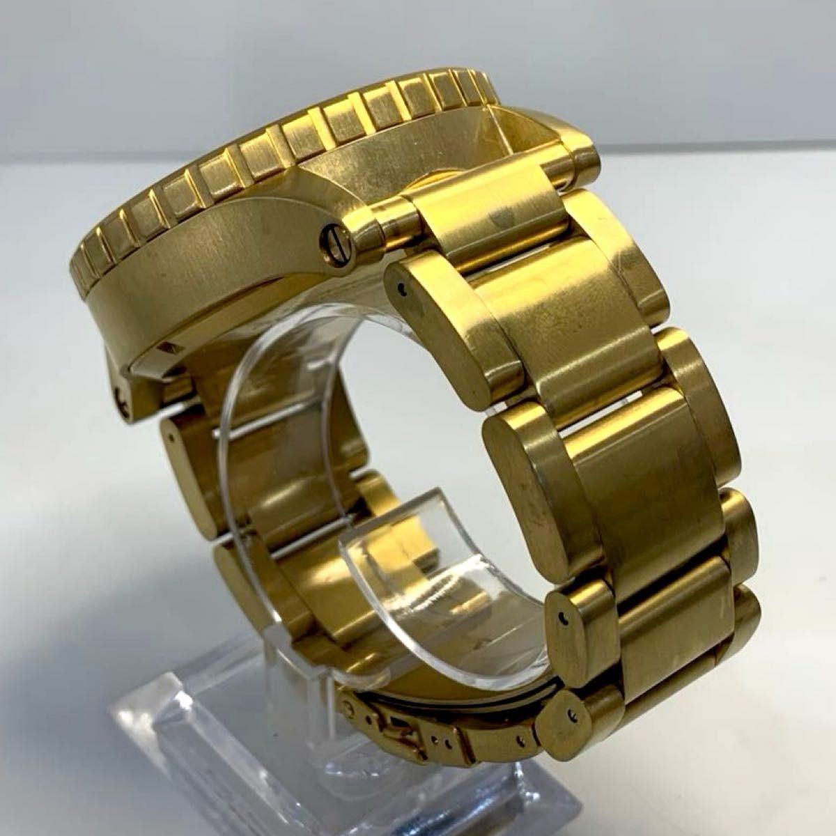 新品電池】NIXON ニクソン ゴールド 51-30 クロノ クオーツ 新品電池】NIXON ニクソン ゴールド 51-30 クロノ クオーツ