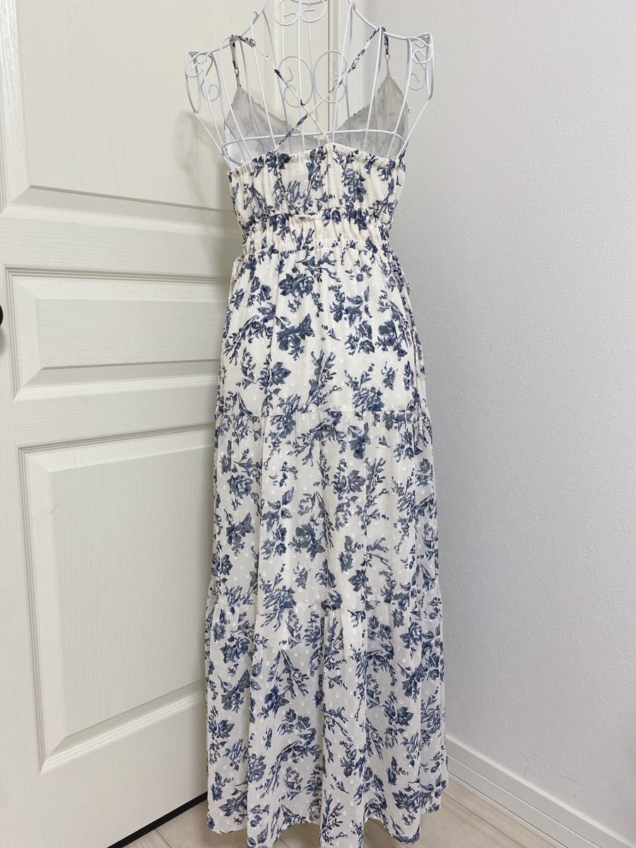 美品 ジルスチュアート /JILLSTUART 花柄マキシワンピース FR 美品 ジルスチュアート /JILLSTUART 花柄マキシワンピース FR