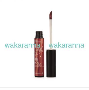  new goods The * Body Shop limitation metal lip liquid 038 unused RUSSET COPPER color kopa- Brown lipstick stick chip type 