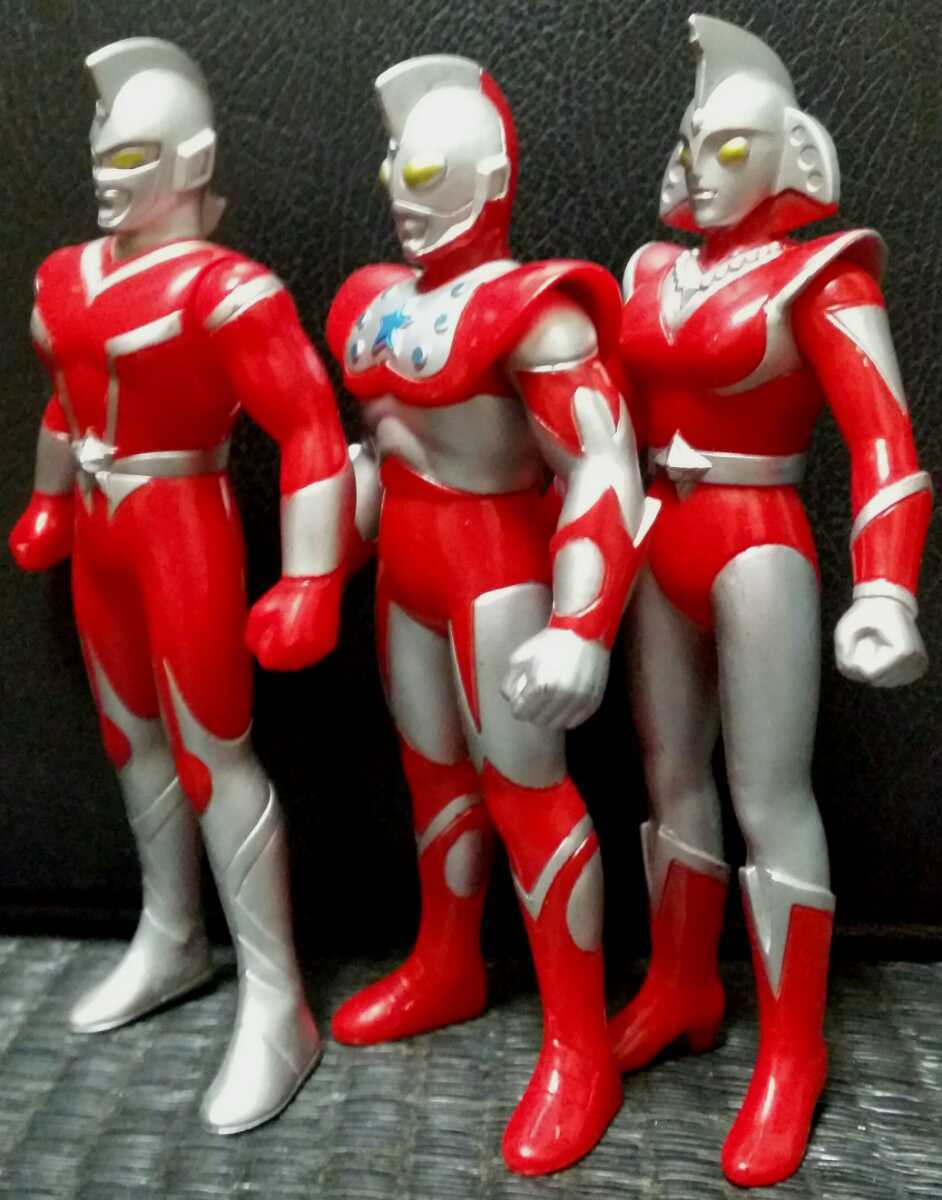 ☆BANDAI ウルトラマンUSA チャック・スコット・べス(ウーマン) 1989年 円谷プロ ソフビ (バンダイ 怪獣 ウルトラマン)_画像4