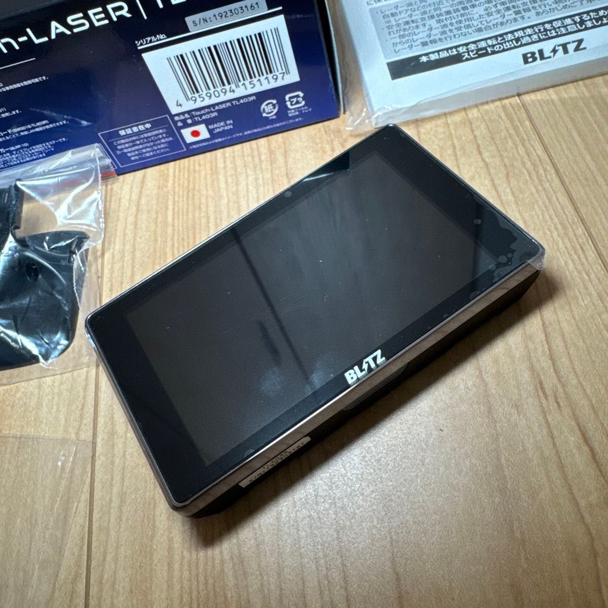 値引中 BLITZ Touch-LASER TL403R(専用無線LANSDカード付)中古 値引中 BLITZ Touch-LASER TL403R(専用無線LANSDカード付)中古