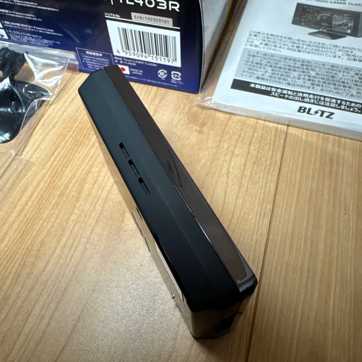 値引中 BLITZ Touch-LASER TL403R(専用無線LANSDカード付)中古 値引中 BLITZ Touch-LASER TL403R(専用無線LANSDカード付)中古