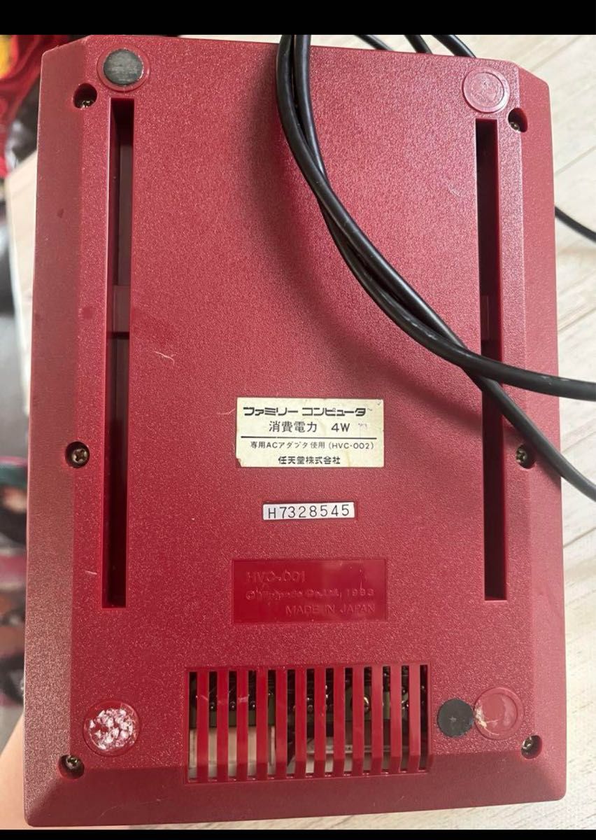 任天堂 ファミリーコンピュータ 初代 本体 ファミコン 昭和 任天堂 ファミリーコンピュータ 初代 本体 ファミコン 昭和
