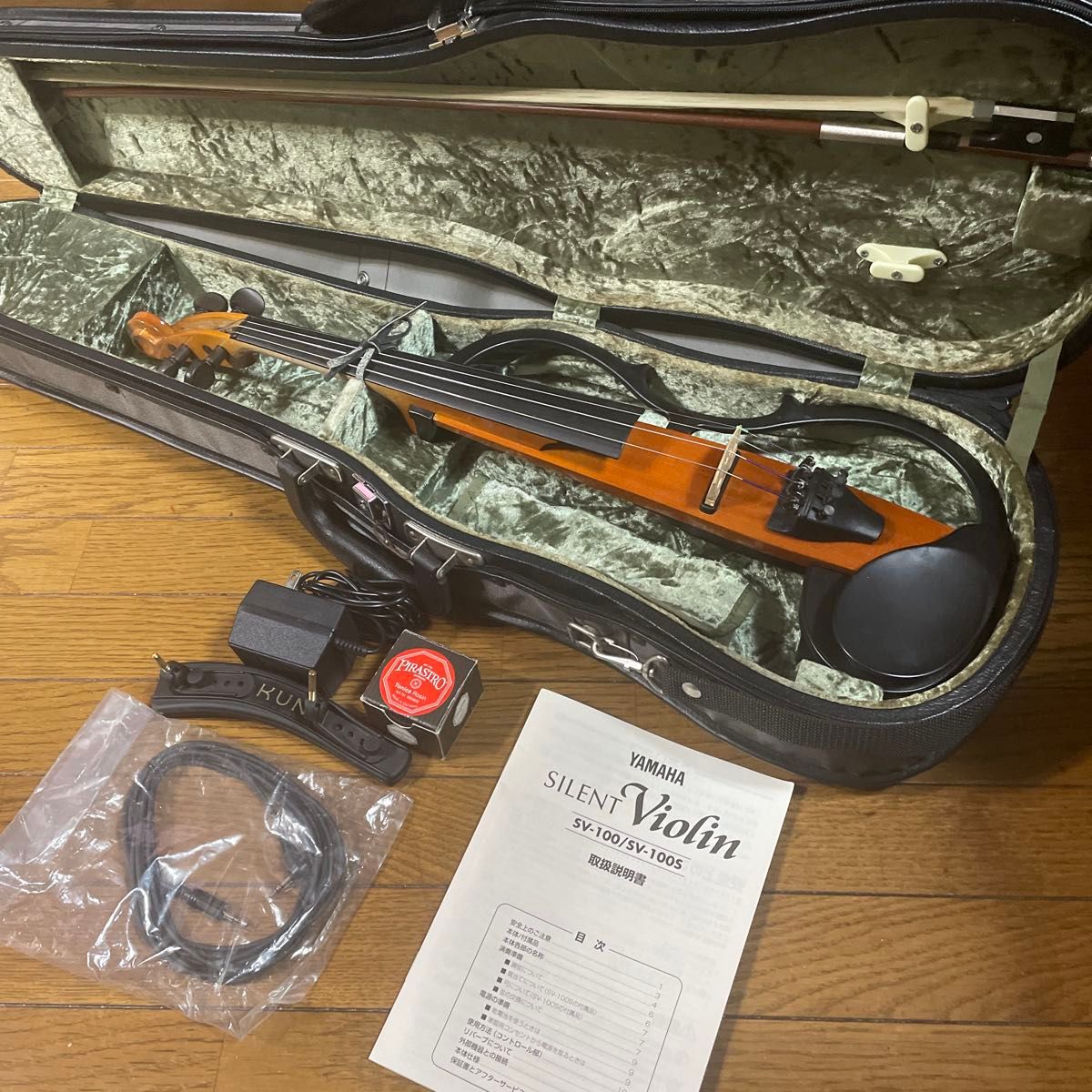 YAMAHA サイレントバイオリン SV-100S 弓・ケース付|Yahoo YAMAHA サイレントバイオリン SV-100S 弓・ケース付|Yahoo