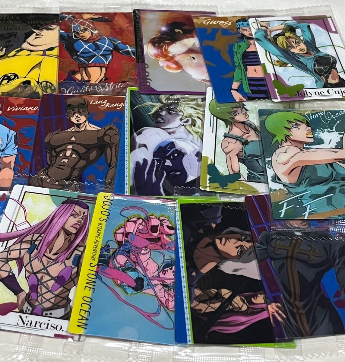 ジョジョ ウエハースカード にふぉるめーしょん まとめ売り 黄金 ジョジョ ウエハースカード にふぉるめーしょん まとめ売り 黄金