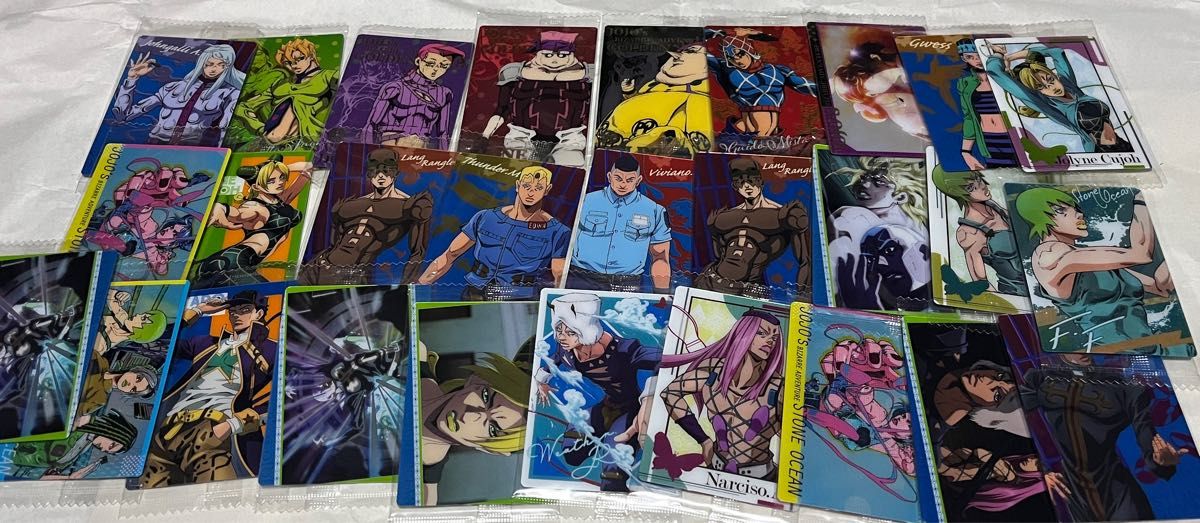 ジョジョ ウエハースカード にふぉるめーしょん まとめ売り 黄金 ジョジョ ウエハースカード にふぉるめーしょん まとめ売り 黄金