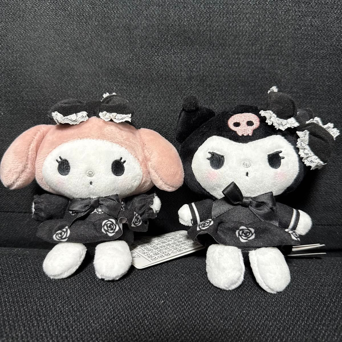 サンリオ ぬいぐるみ ぬいぐるみマスコット クロミ マイメロ 2点 サンリオ ぬいぐるみ ぬいぐるみマスコット クロミ マイメロ 2点