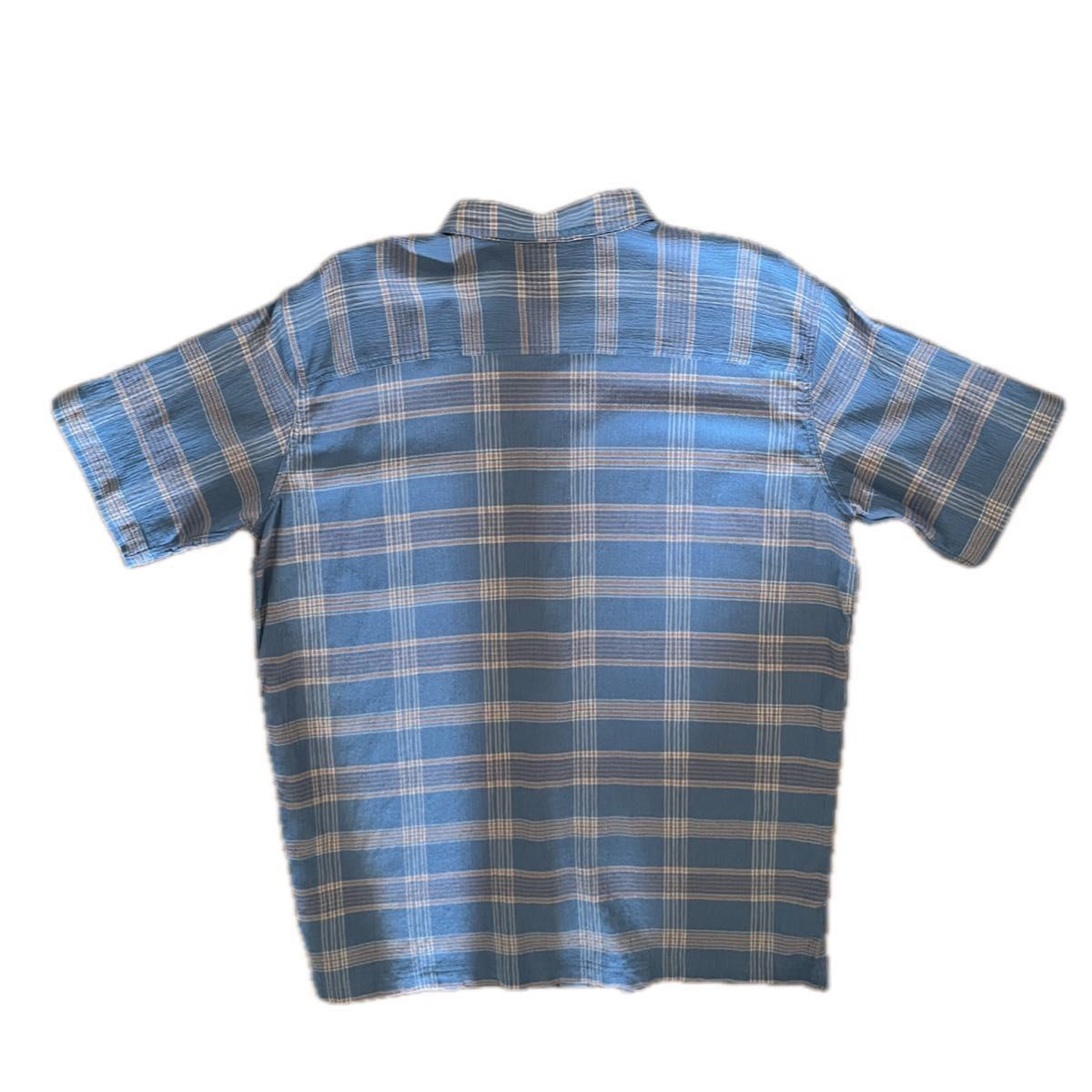 patagonia パタゴニア チェック柄半袖シャツ オーガニック patagonia パタゴニア チェック柄半袖シャツ オーガニック