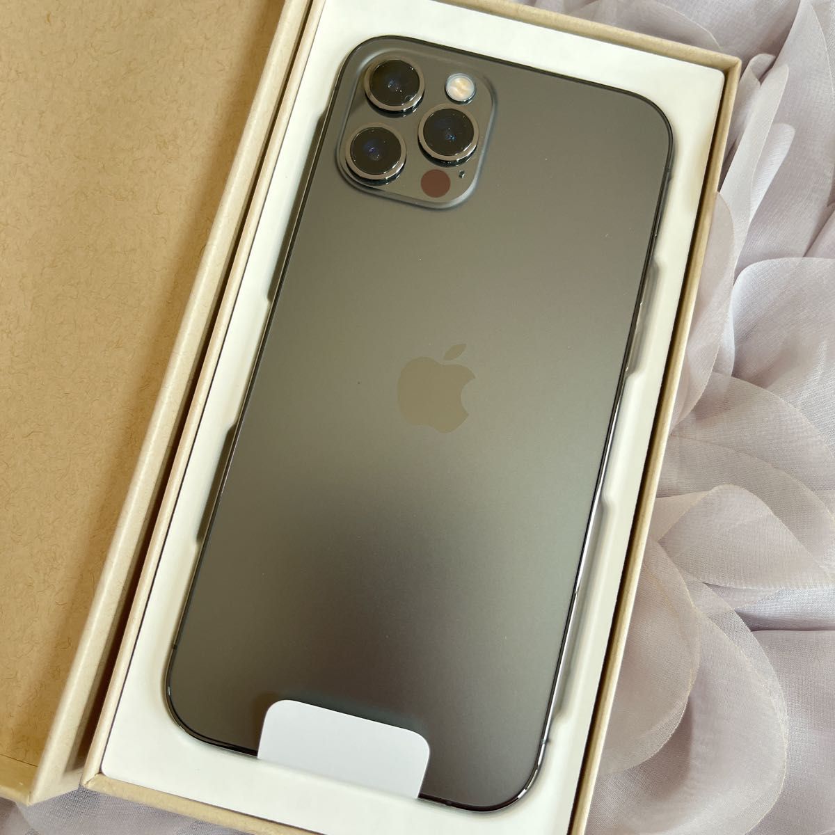 新品未使用】iPhone 12 pro 256GB グラファイトSIMフリー 新品未使用】iPhone 12 pro 256GB グラファイトSIMフリー