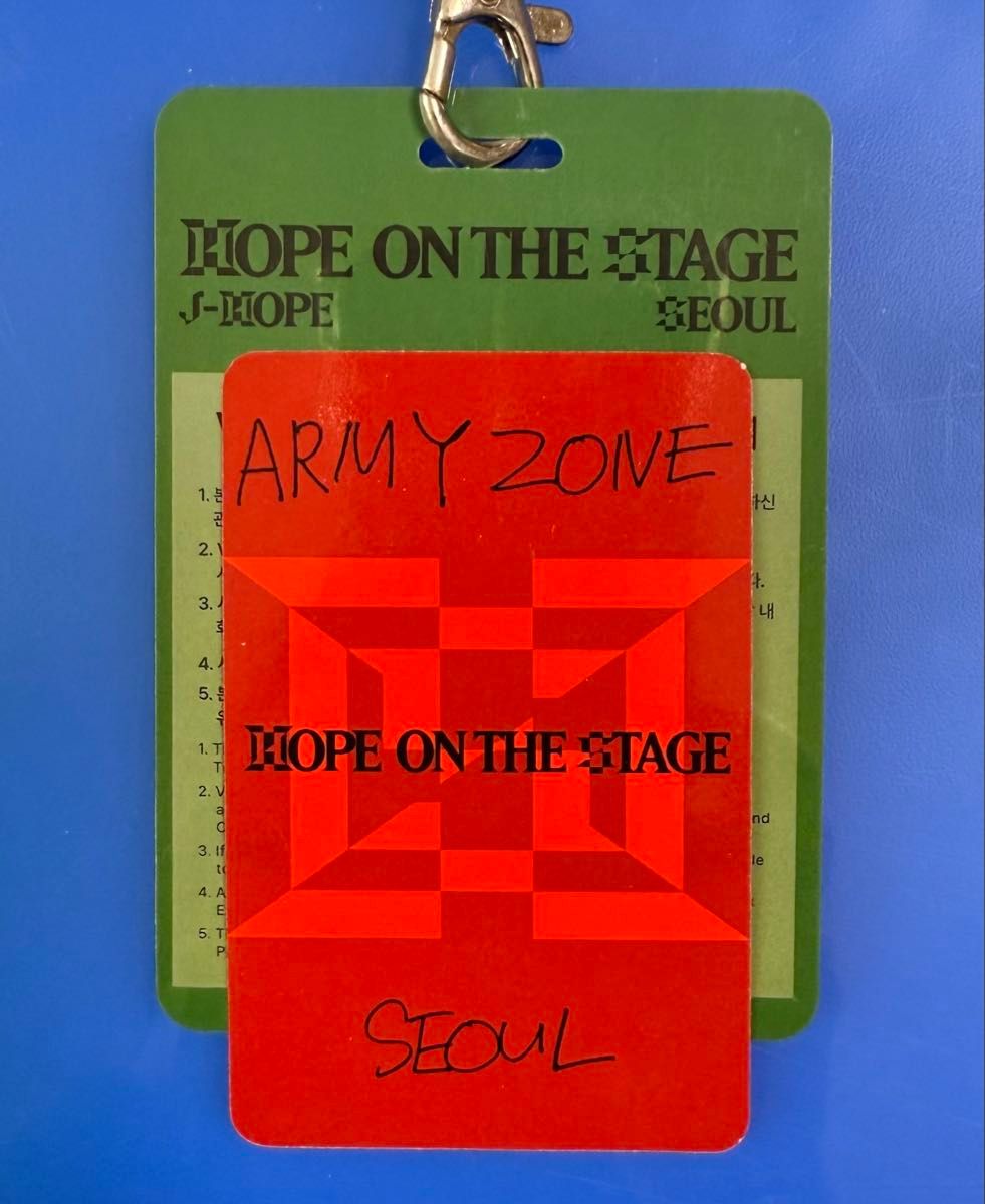 J-HOPE HOPE ON THE STAGE SEOUL Army ZONEトレカ|Yahoo!フリマ J-HOPE HOPE ON THE STAGE SEOUL Army ZONEトレカ|Yahoo!フリマ